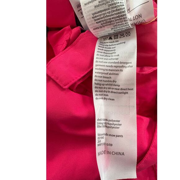 Mountain Warehouse Kids Youth Pink 9-10 Bib Snowpants - Picture 8 of 10